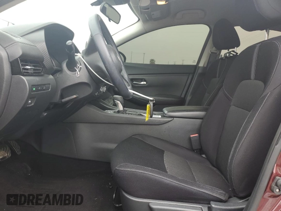 2020 Nissan Sentra SV with VIN 3N1AB8CVXLY243669, listed as a Copart auction lot 53993885 with 76,084 mi miles and Salvage Title. Bid and sale history available at DreamBid. Image 7.