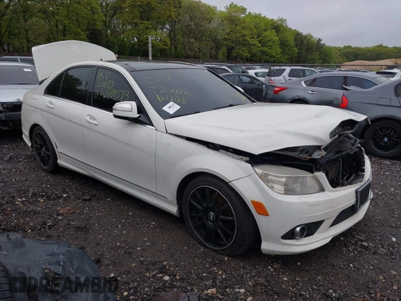 2008 Mercedes-Benz C 300 Sport with VIN WDDGF81X28F058360, listed as a IAAI auction lot 42199341 with Not provided miles and . Bid and sale history available at DreamBid. Image 1.