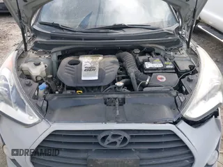 2014 Hyundai Veloster Turbo with VIN KMHTC6AE7EU199478, listed as a IAAI auction lot 41772626 with 162,985 mi miles. Bid and sale history available at carsss.com. Image 10.
