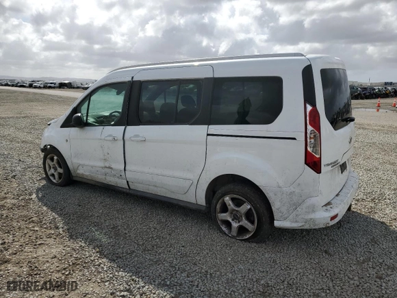 2016 Ford Transit Connect Wagon XLT with VIN NM0GE9F75G1237304, listed as a Copart auction lot 45163115 with 151,934 mi miles and Salvage Title. Bid and sale history available at carsss.com. Image 2.