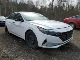 2022 Hyundai Elantra Hybrid Limited with VIN KMHLN4AJ3NU018193, listed as a Copart auction lot 52700695 with 43,735 mi miles and Salvage Title. Bid and sale history available at carsss.com. Image 4.