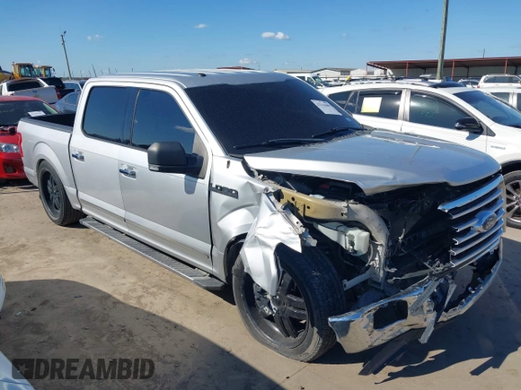 2016 Ford F-150 XL with VIN 1FTEW1CF5GKF16198, listed as a IAAI auction lot 42216480 with 137,189 mi miles and . Bid and sale history available at DreamBid. Image 1.