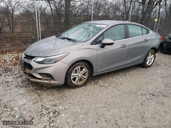 2018 Chevrolet Cruze LT with VIN 1G1BE5SM8J7214128, listed as a Copart auction lot 86360914 with 107,557 mi miles and Clean Title. Bid and sale history available at carsss.com. Image 1.