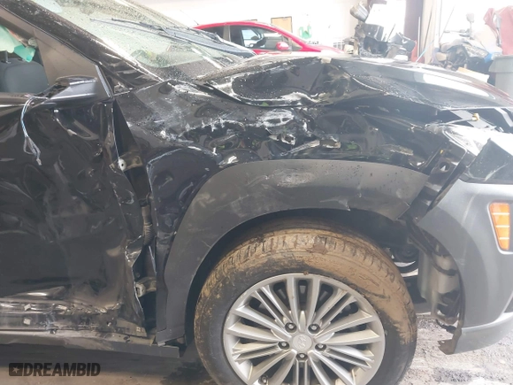 2020 Hyundai Kona SEL with VIN KM8K2CAA1LU404445, listed as a IAAI auction lot 41919384 with 46,322 mi miles. Bid and sale history available at carsss.com. Image 6.