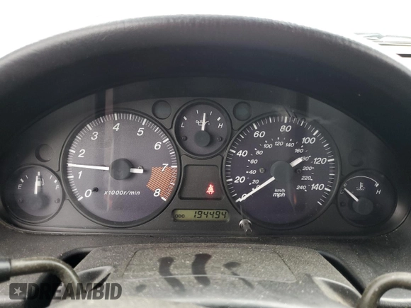 1999 Mazda MX-5 Miata with VIN JM1NB3531X0102616, listed as a Copart auction lot 59779415 with 194,494 mi miles and Salvage title. Bid and sale history available at DreamBid. Image 9.