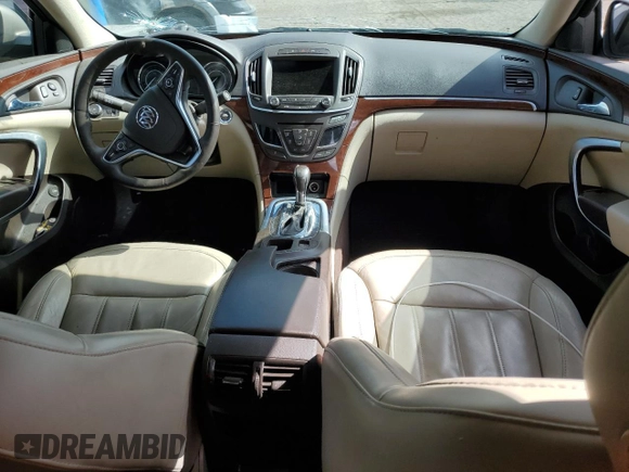 2014 Buick Regal Premium I with VIN 2G4GN5EX4E9323866, listed as a Copart auction lot 66294354 with 77,595 mi miles and Clean title. Bid and sale history available at DreamBid. Image 8.