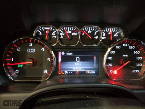 2015 GMC Sierra 1500 SLT with VIN 3GTU2VEJ6FG277119, listed as a Copart auction lot 45753745 with 287,866 mi miles and Salvage Title. Bid and sale history available at DreamBid. Image 9.
