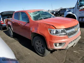 2016 Chevrolet Colorado 4WD LT with VIN 1GCGTCE37G1351955, listed as a Copart auction lot 44261895 with 75,831 mi miles and Salvage Title. Bid and sale history available at carsss.com. Image 4.