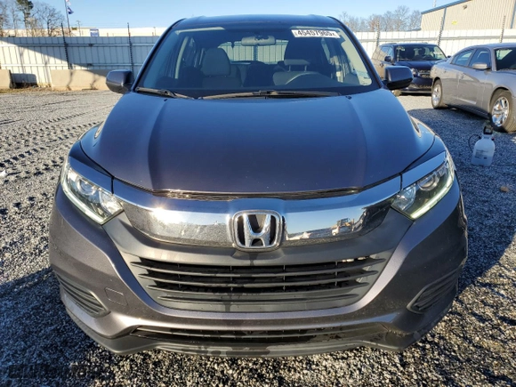 2021 Honda HR-V LX with VIN 3CZRU6H31MM729280, listed as a Copart auction lot 45457965 with 49,506 mi miles and Salvage Title. Bid and sale history available at carsss.com. Image 5.
