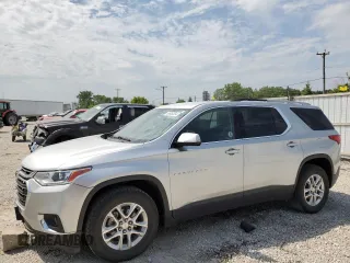 2018 Chevrolet Traverse LT Cloth with VIN 1GNEVGKW4JJ260888, listed as a Copart auction lot 65839334 with 131,692 mi miles and Salvage Title. Bid and sale history available at carsss.com. Image 1.