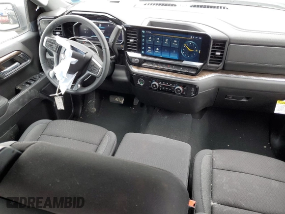 2024 Chevrolet Silverado 1500 LT with VIN 1GCPDKEK0RZ351170, listed as a Copart auction lot 48694575 with 2,586 mi miles and Salvage Title. Bid and sale history available at carsss.com. Image 8.