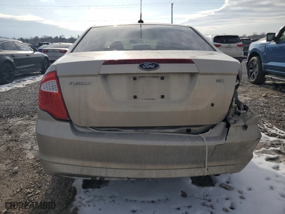 2010 Ford Fusion SE with VIN 3FAHP0HA0AR136423, listed as a Copart auction lot 46155295 with 89,289 mi miles and Salvage Title. Bid and sale history available at carsss.com. Image 6.