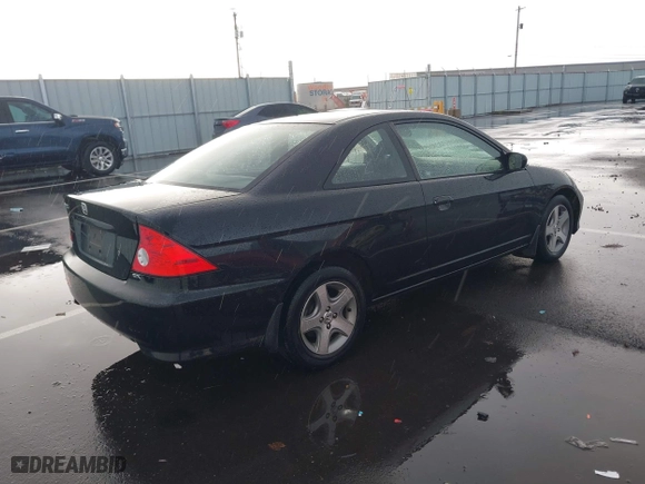 2004 Honda Civic EX with VIN 1HGEM21064L024104, listed as a IAAI auction lot 41657928 with 137,731 mi miles. Bid and sale history available at carsss.com. Image 4.