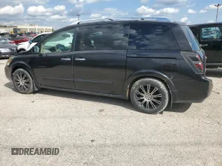 2007 Nissan Quest S with VIN 5N1BV28U87N142683, listed as a Copart auction lot 73295104 with 196,017 mi miles and Salvage Title. Bid and sale history available at carsss.com. Image 2.