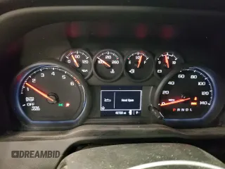2022 Chevrolet Silverado 1500 Work Truck with VIN 3GCNAAEK9NG504553, listed as a Copart auction lot 43327085 with 42,722 mi miles and Salvage Title. Bid and sale history available at DreamBid. Image 9.
