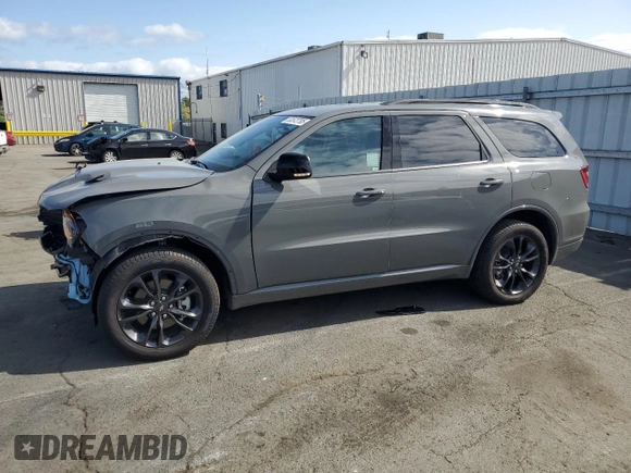 2024 Dodge Durango GT Plus z VIN 1C4RDJDG0RC254487, wystawiony jako Copart lot #53572795 z przebiegiem 4 902 mil mil oraz Szkoda całkowita • Salvage title. Historia ofert i sprzedaży dostępna na DreamBid. Obrazek 1.