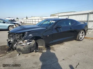 2021 Chevrolet Camaro 2SS with VIN 1G1FH1R74M0138809, listed as a Copart auction lot 87670505 with 11,240 mi miles and Salvage Title. Bid and sale history available at carsss.com. Image 1.