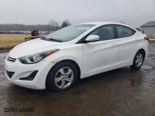 2015 Hyundai Elantra Limited with VIN 5NPDH4AE2FH547682, listed as a Copart auction lot 46863595 with 119,836 mi miles and Clean Title. Bid and sale history available at carsss.com. Image 1.