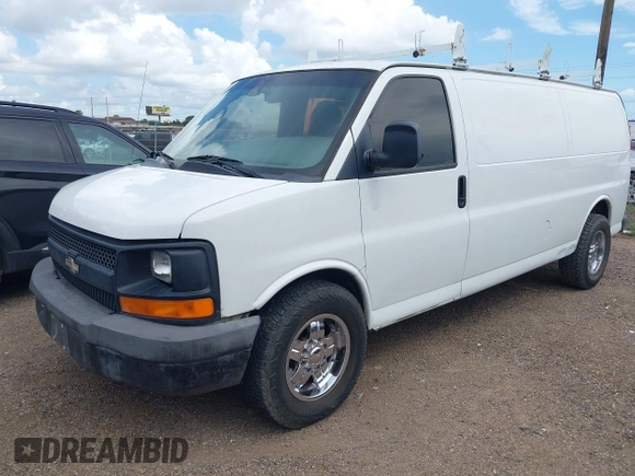 2014 Chevrolet Express Cargo z VIN 1GCWGGBA8E1122630, wystawiony jako IAAI lot #42695749 z przebiegiem 208 291 mil mil oraz . Historia ofert i sprzedaży dostępna na DreamBid. Obrazek 17.
