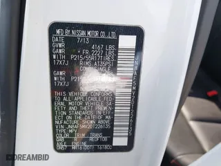 2013 Nissan Juke SL with VIN JN8AF5MV2DT226135, listed as a IAAI auction lot 41526382 with 99,069 mi miles. Bid and sale history available at carsss.com. Image 9.