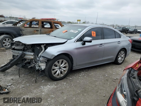 2016 Subaru Legacy Premium с VIN 4S3BNAC67G3038544, выставлен на аукционе Copart как лот 52799805 с пробегом Не указан миль и Списание • Salvage title. История ставок и продаж доступна на DreamBid. Изображение 1.