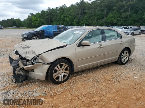 2008 Ford Fusion SEL with VIN 3FAHP08168R240117, listed as a Copart auction lot 54148595 with 0 mi miles and Salvage Title. Bid and sale history available at carsss.com. Image 1.