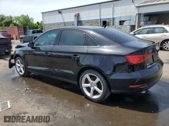 2015 Audi A3 Premium with VIN WAUBFGFF9F1086999, listed as a Copart auction lot 58563315 with 128,898 mi miles and Salvage title. Bid and sale history available at DreamBid. Image 2.