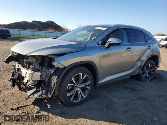 2022 Lexus RX with VIN 2T2HZMDA6NC344654, listed as a Copart auction lot 46521725 with 33,110 mi miles and Salvage Title. Bid and sale history available at carsss.com. Image 1.