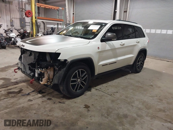 2018 Jeep Grand Cherokee Trailhawk with VIN 1C4RJFLG8JC267810, listed as a IAAI auction lot 41221229 with 108,228 mi miles and . Bid and sale history available at DreamBid. Image 2.