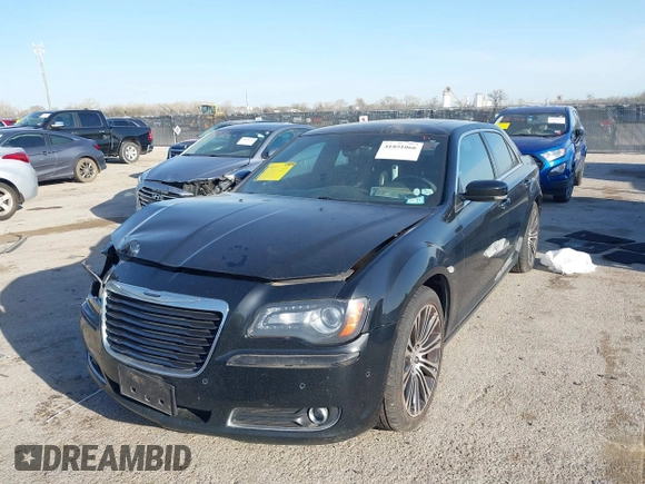 2013 Chrysler 300 with VIN 2C3CCABG7DH573164, listed as a IAAI auction lot 41851066 with 218,234 mi miles. Bid and sale history available at carsss.com. Image 17.