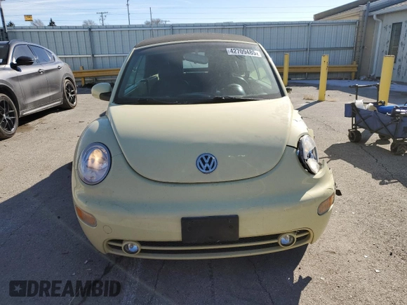 2003 Volkswagen Beetle GLS с VIN 3VWCD21Y43M331910, выставлен на аукционе Copart как лот 42709485 с пробегом 56 409 миль миль и Списание • Salvage title. История ставок и продаж доступна на DreamBid. Изображение 5.