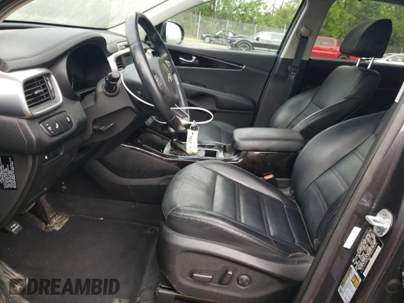 2017 Kia Sorento EX with VIN 5XYPHDA51HG222464, listed as a Copart auction lot 58585465 with 80,401 mi miles and Salvage title. Bid and sale history available at DreamBid. Image 7.