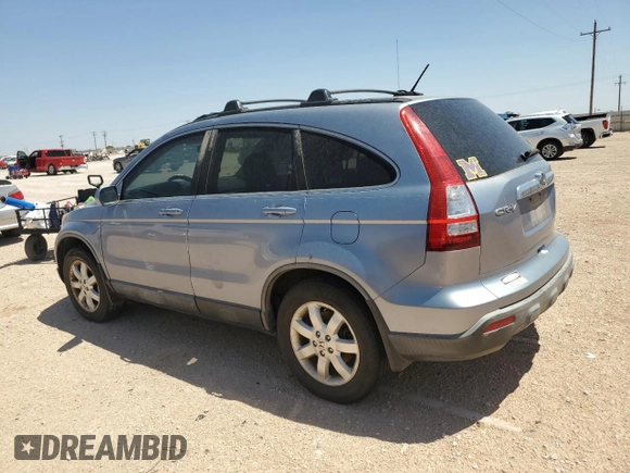 2007 Honda CR-V EX-L with VIN JHLRE38777C040907, listed as a Copart auction lot 55174645 with 217,318 mi miles and Clean Title. Bid and sale history available at carsss.com. Image 2.