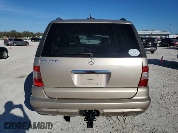 2002 Mercedes-Benz M-Class with VIN 4JGAB75E82A337603, listed as a Copart auction lot 44125814 with 206,577 mi miles and Non Repairable. Bid and sale history available at carsss.com. Image 6.