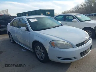 2011 Chevrolet Impala LT Fleet with VIN 2G1WG5EK9B1270700, listed as a IAAI auction lot 41875082 with 187,586 mi miles and . Bid and sale history available at DreamBid. Image 1.