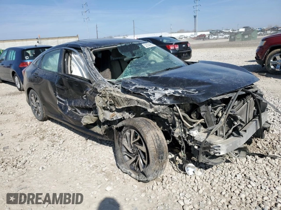 2016 Honda Civic Sedan EX with VIN 2HGFC2F73GH508696, listed as a Copart auction lot 52284095 with 266,304 mi miles and Salvage Title. Bid and sale history available at carsss.com. Image 4.