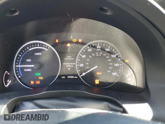 2013 Lexus ES 300h z VIN JTHBW1GG3D2009784, wystawiony jako Copart lot #59344395 z przebiegiem 49 586 mil mil oraz Szkoda całkowita • Salvage title. Historia ofert i sprzedaży dostępna na DreamBid. Obrazek 9.