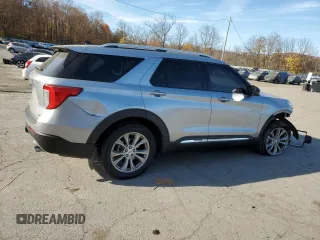 2023 Ford Explorer Limited with VIN 1FMSK8FH5PGB28987, listed as a Copart auction lot 76655474 with 10,996 mi miles and Salvage Title. Bid and sale history available at carsss.com. Image 3.