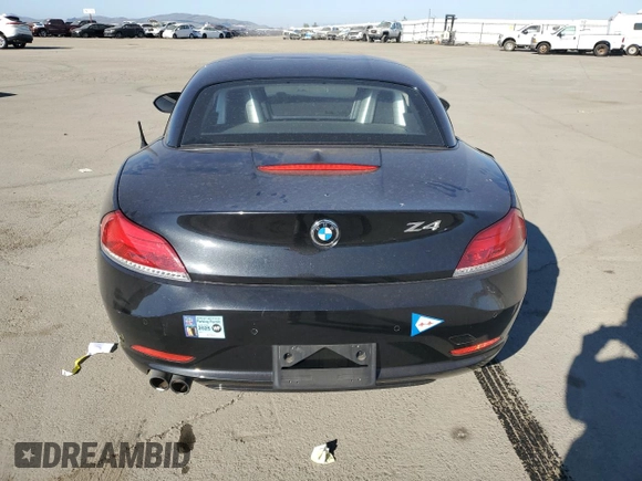2016 BMW Z4 sDrive28i with VIN WBALL5C51G5A20067, listed as a Copart auction lot 43067105 with 37,409 mi miles and Salvage Title. Bid and sale history available at carsss.com. Image 6.