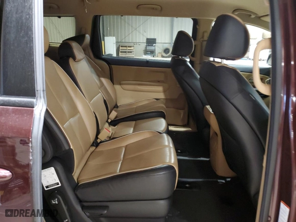 2017 Kia Sedona LX with VIN KNDMB5C18H6333391, listed as a Copart auction lot 48975595 with NaN miles and Salvage Title. Bid and sale history available at carsss.com. Image 11.
