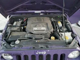 2018 Jeep Wrangler JK Unlimited Sport S with VIN 1C4BJWDG2JL837817, listed as a Copart auction lot 71153094 with 74,396 mi miles and Salvage Title. Bid and sale history available at carsss.com. Image 13.