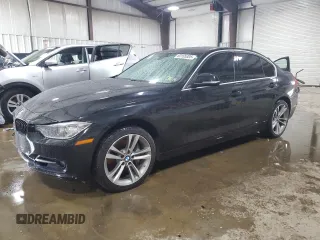 2015 BMW 3 Series 335i xDrive with VIN WBA3B9G53FNR93872, listed as a Copart auction lot 60105305 with 45,776 mi miles and Salvage title. Bid and sale history available at DreamBid. Image 1.