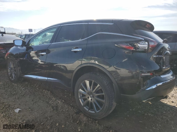 2021 Nissan Murano SV with VIN 5N1AZ2BS0MC130364, listed as a Copart auction lot 47969045 with 76,986 mi miles and Salvage Title. Bid and sale history available at carsss.com. Image 2.