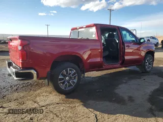 2021 Chevrolet Silverado 1500 LT with VIN 3GCUYDED5MG246654, listed as a Copart auction lot 43061635 with 34,916 mi miles and Salvage Title. Bid and sale history available at DreamBid. Image 3.