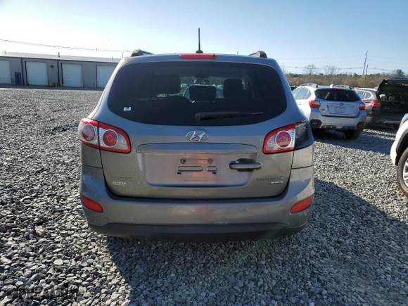 2011 Hyundai Santa Fe GLS with VIN 5XYZGDAB7BG016445, listed as a Copart auction lot 52954665 with 239,766 mi miles and Clean Title. Bid and sale history available at carsss.com. Image 6.
