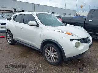 2014 Nissan Juke S with VIN JN8AF5MR5ET360092, listed as a IAAI auction lot 42369134 with 176,905 mi miles and . Bid and sale history available at DreamBid. Image 1.