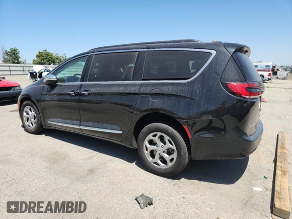 2023 Chrysler Pacifica Limited with VIN 2C4RC3GG8PR604835, listed as a Copart auction lot 57661325 with 33,232 mi miles and Salvage title. Bid and sale history available at DreamBid. Image 2.