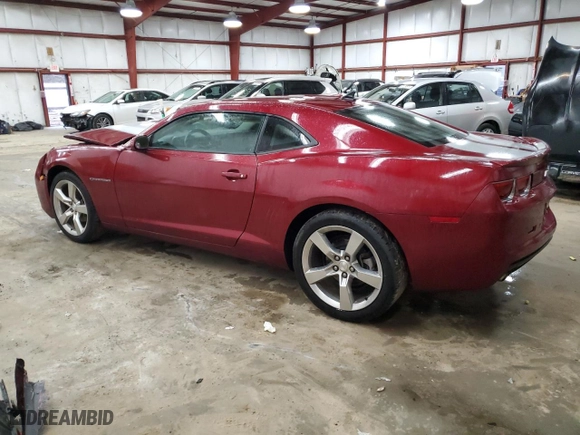 2010 Chevrolet Camaro 2LT with VIN 2G1FC1EV3A9159994, listed as a Copart auction lot 47885625 with 110,260 mi miles and Salvage Title. Bid and sale history available at carsss.com. Image 2.