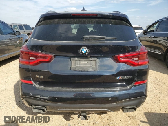 2019 BMW X3 M40i with VIN 5UXTS3C54K0Z05732, listed as a Copart auction lot 45658765 with 103,357 mi miles and Salvage Title. Bid and sale history available at DreamBid. Image 6.