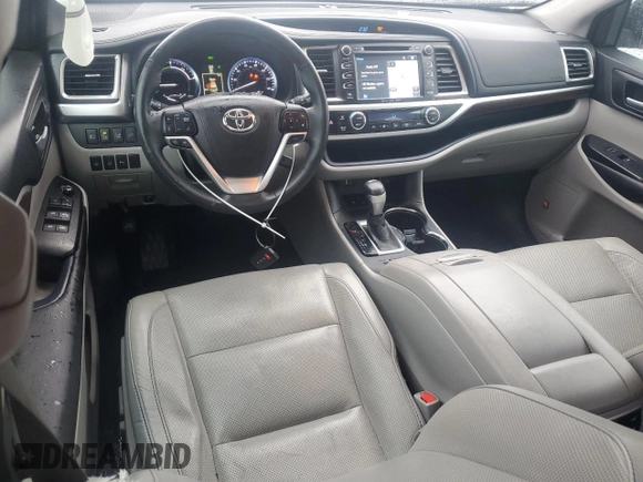 2016 Toyota Highlander Hybrid Limited with VIN 5TDDCRFH5GS018687, listed as a Copart auction lot 43478525 with 123,088 mi miles and Salvage Title. Bid and sale history available at carsss.com. Image 8.